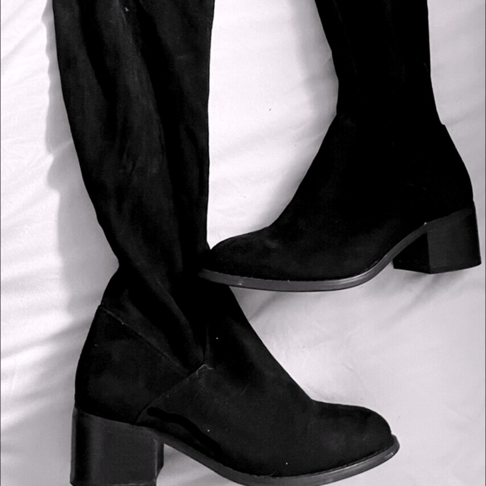 Knee high boots